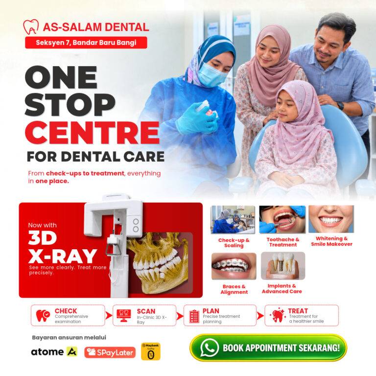 TAK PERLU PERGI BANYAK KLINIK! SEMUA RAWATAN HANYA DI SATU TEMPAT!